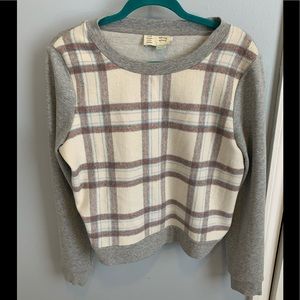 Cute semi cropped sweater from Anthropologie